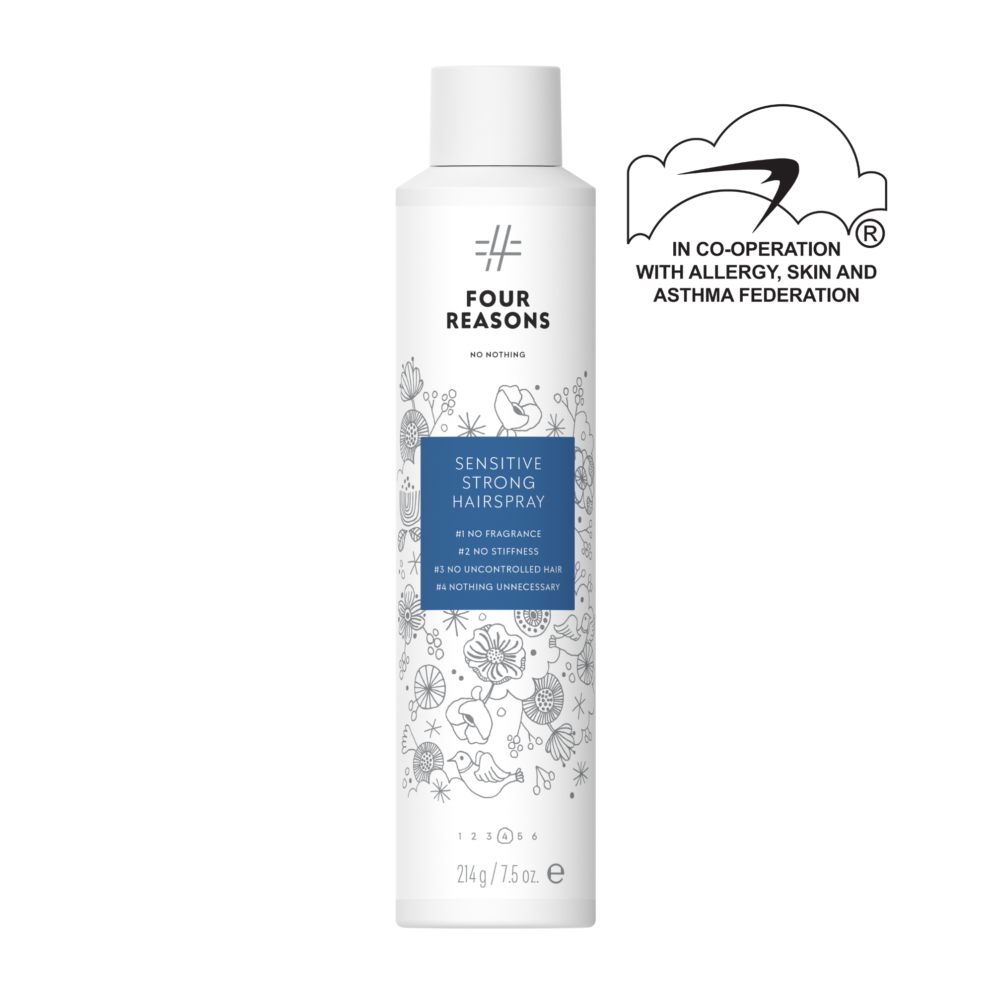 Fragrance Free Hair Strong Hairspray – No Nothing Very Sensitive
