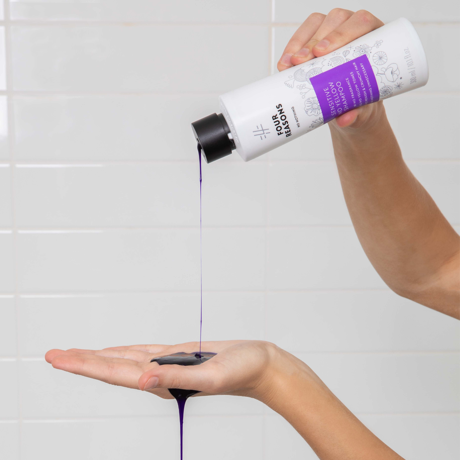 accelerator flaske supplere Sensitive No Yellow Shampoo – No Nothing Very Sensitive